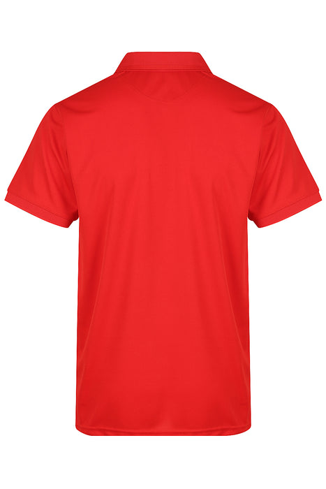 LACHLAN MENS POLOS - RED